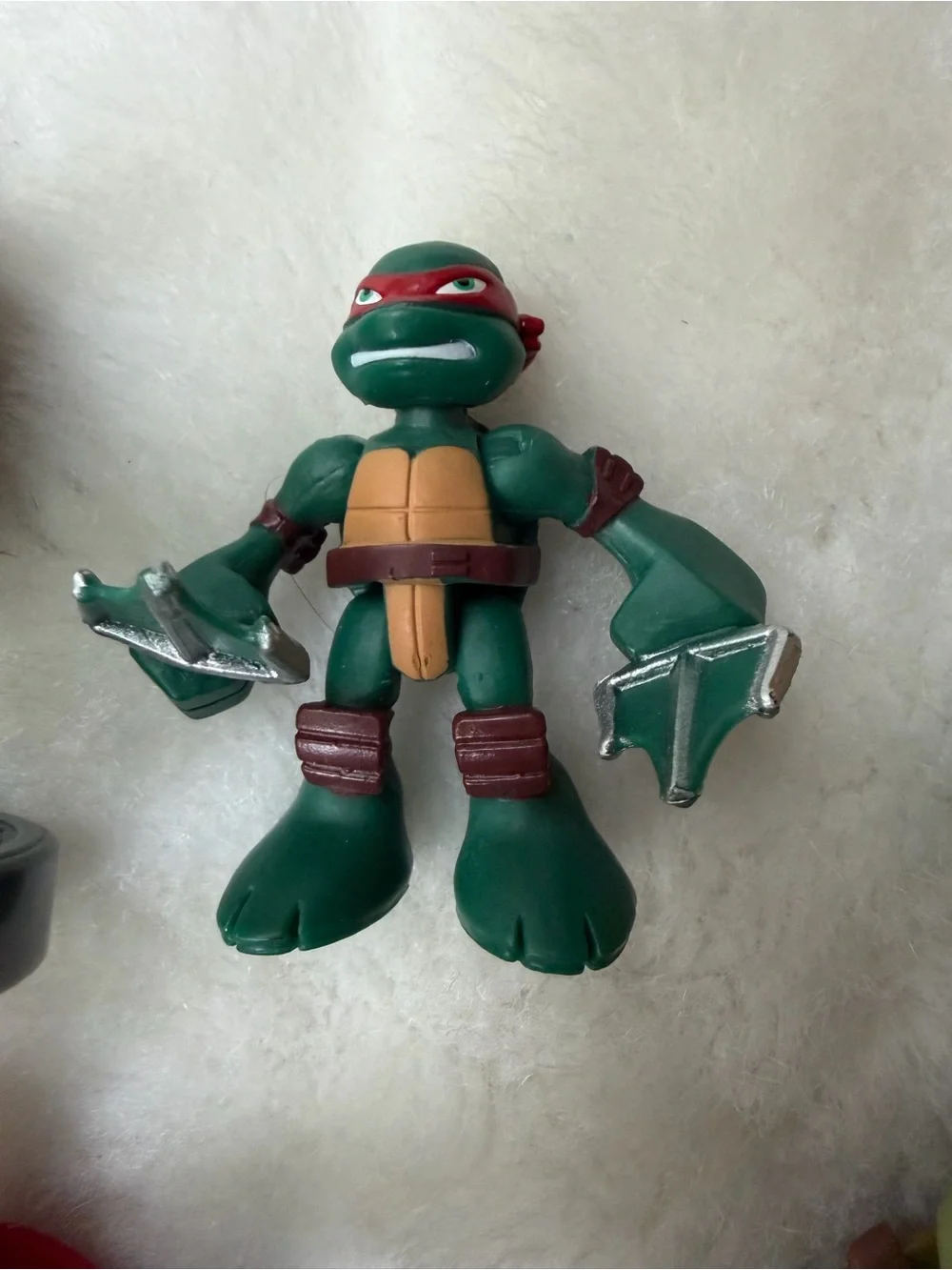 Teenage Mutant Ninja Turtle Lot including Raphael Skateboard 2003